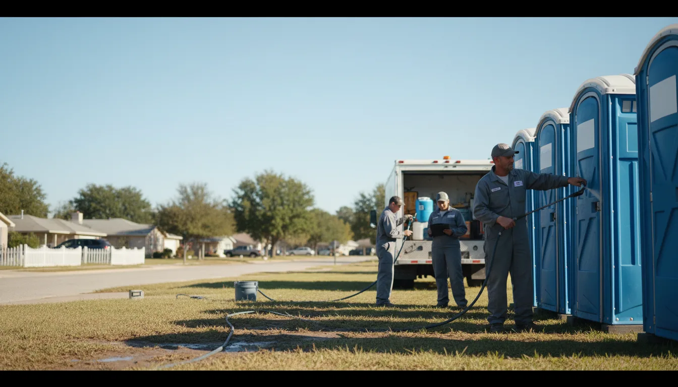 Long-Term Portable Toilet Rental in Walnut Grove, AL near me